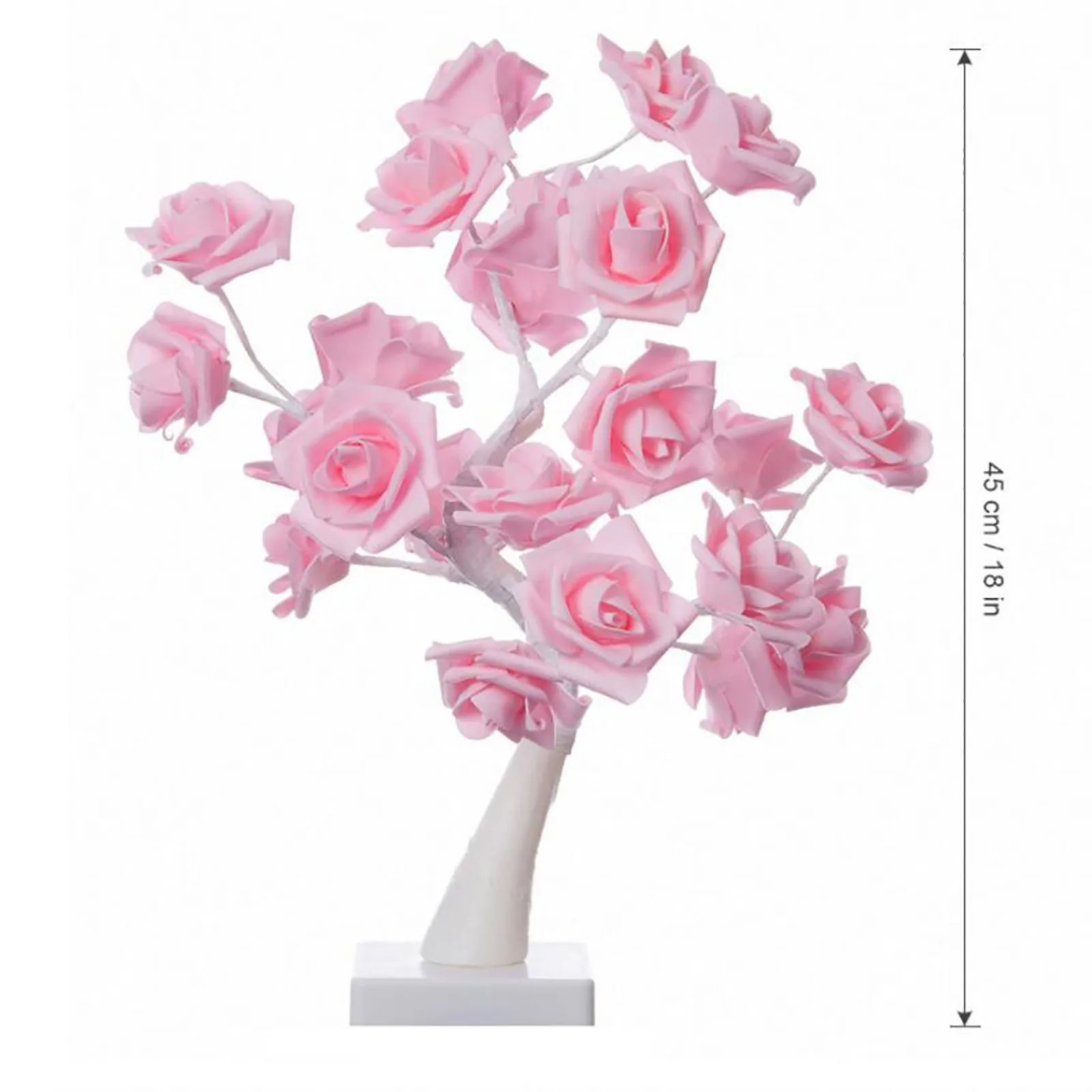 

Led Copper Wire Night Light Tree Fairy Lights Home Decoration Night Lamp Usb Battery Operated For Bedroom Bedside Table Lamp
