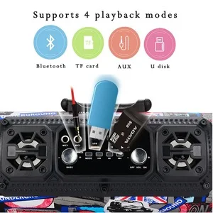 Портативная Bluetooth колонка 15 Вт Hi Fi FM радио K TV 3D звуковое устройство беспроводная