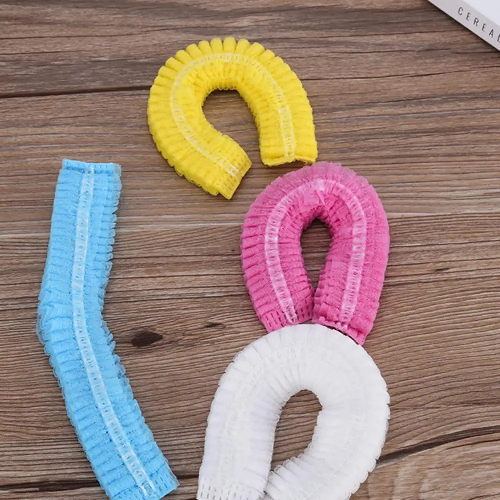 50/100 шт нетканые одноразовые душ Кепки s шапочка для душа Для женщин мужчин Анти