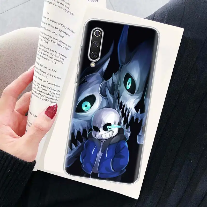 Undertale Papyrus Sans Doggo Silicon Call Phone Case For Xiaomi Redmi Note 10 Pro 10S 11 11S 11T 11E 12 9 9S 9T 8 8T 7 6 5 Cover |