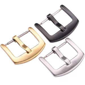 Металлическая пряжка для часов, 20 шт.компл., 18202224 мм, для мужчин, застежка из нержавеющей стали