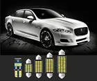 8 шт., Автомобильные светодиодные лампы для салона, s T10 и 31