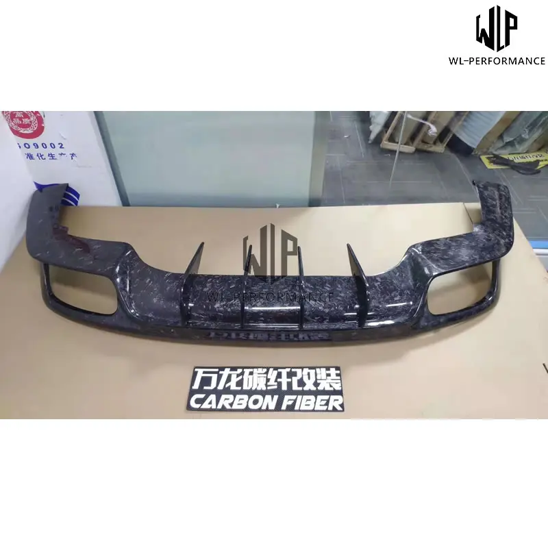Новинка 971 высокое качество Углеволокно/кованый карбоновый диффузор заднего