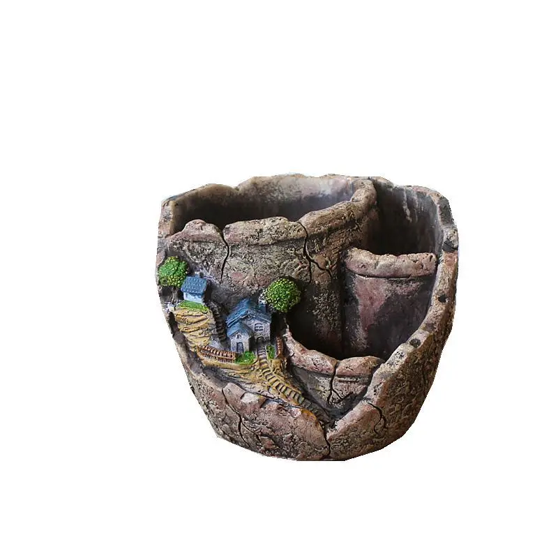 

Cement Succulents Pot Plant Pot Garden Design Flowers Baskets Succulents Plants Holder House Bonsai Pots