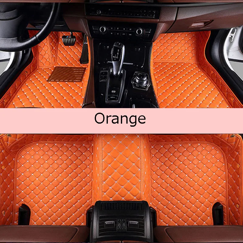 Custom 5seater Car Floor Mats for Dodge Challenger Avenger Caravan Grand Caravan Durango Journey Car Accessories Carpet