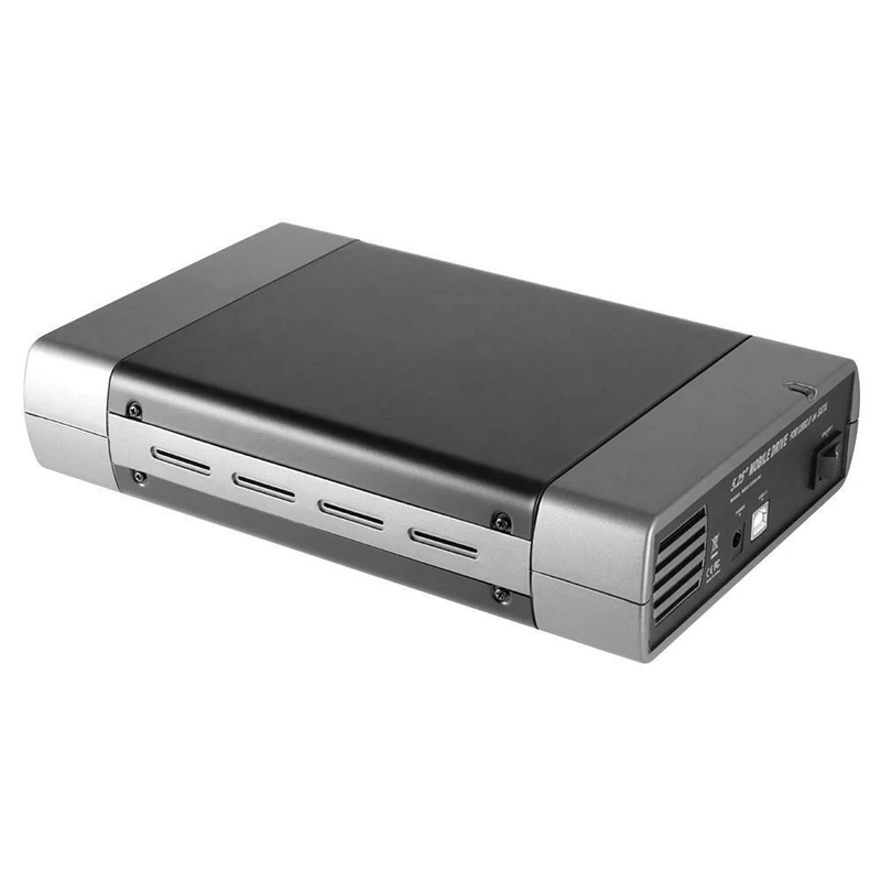 

5,25 дюймовый чехол для оптического привода 3,5 дюйма SATA USB2.0 Внешний HDD CD DVD внешний корпус с вилкой европейского стандарта