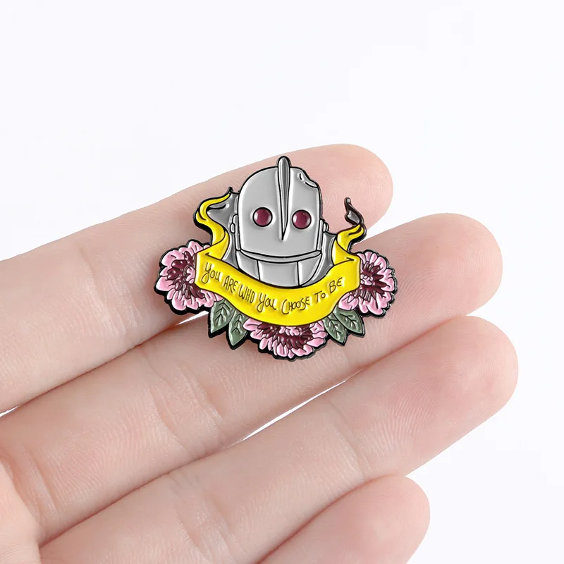 Креативная масляная эмалированная брошь Забавный пламя слон земля астронавт