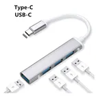 4 порта USB C HUB 3,0 Type C мультиразветвитель адаптер USB 3,1 OTG Док-станция для Xiaomi Lenovo Macbook Pro Air PC