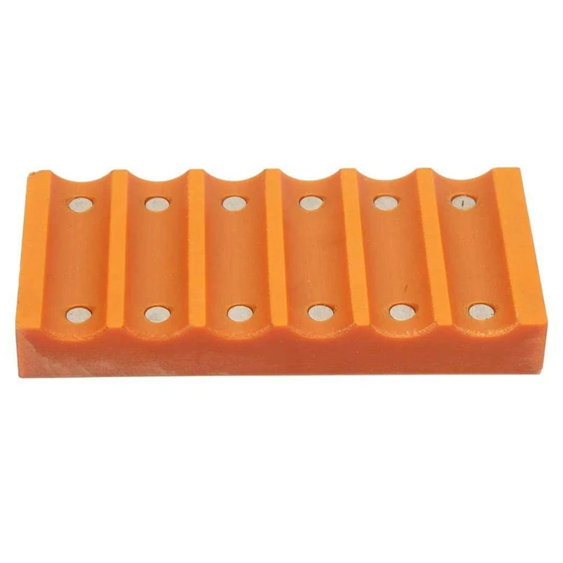 

Battery Welding Battery Fixture,Plastic 6-Section Single Row Adjustable Battery Pack Spot Welding Fixing Clamp