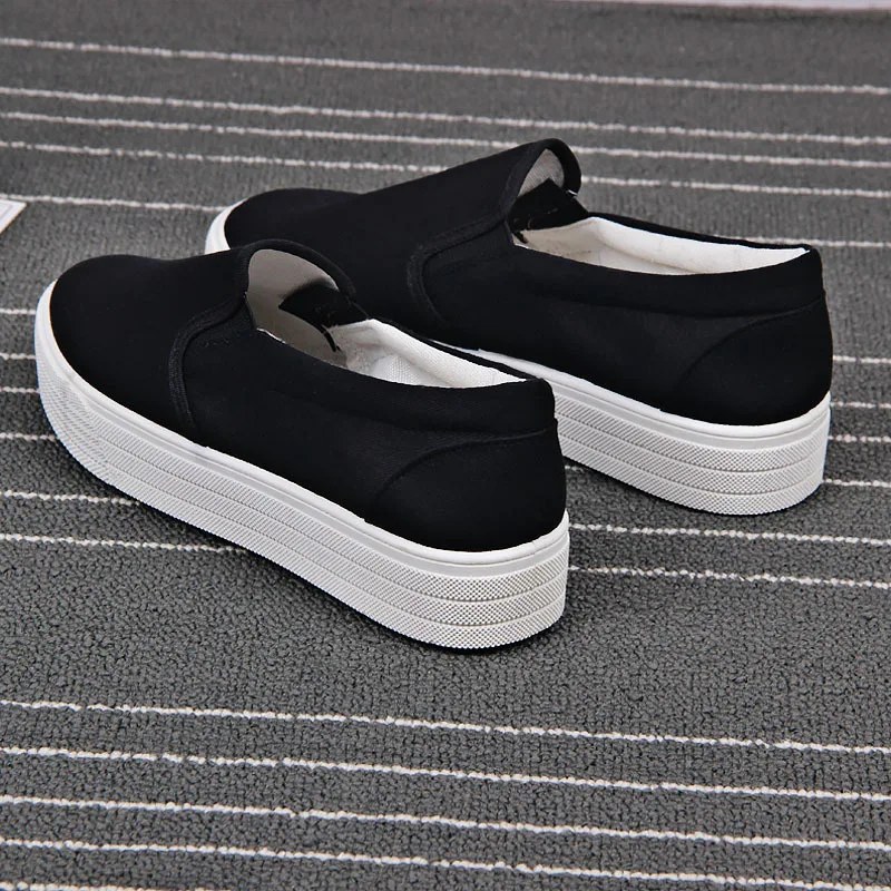 Популярные женские кроссовки на вулканизированной подошве Осенние белые