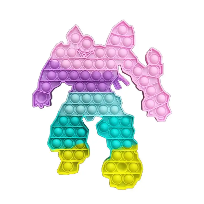 

Push Bubble Toys Silicone Sensory Toys Stress Reliever Decompression Toy Early Educational Toys for Baby and Kids