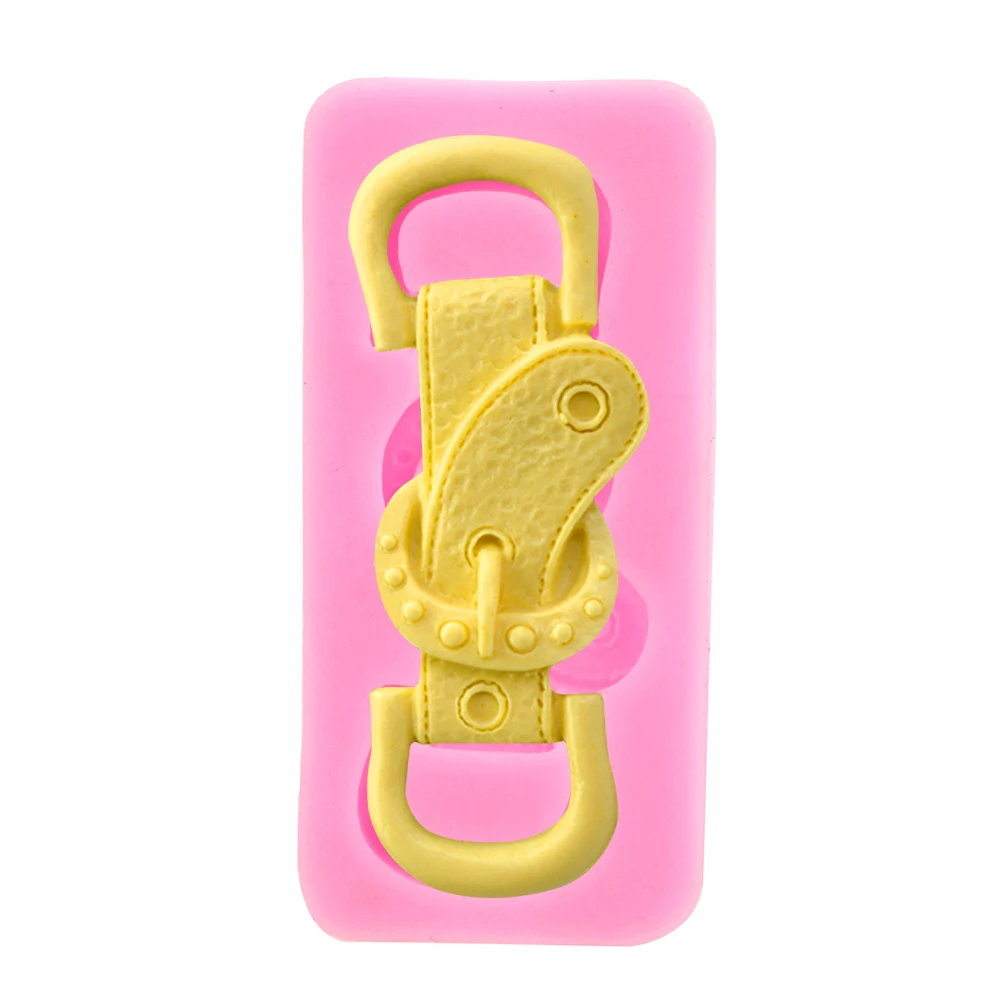 HILIFE пряжки ремня формы шоколада прессформы смолы глины силиконовая форма для