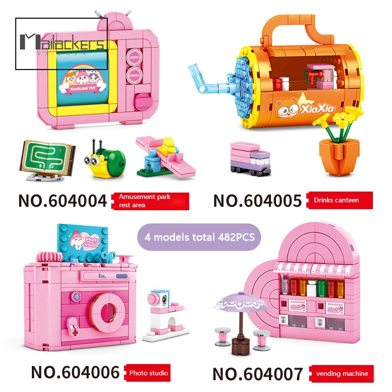 Mailackers городской уличный вид цветок магазин мороженого парк развлечений зона