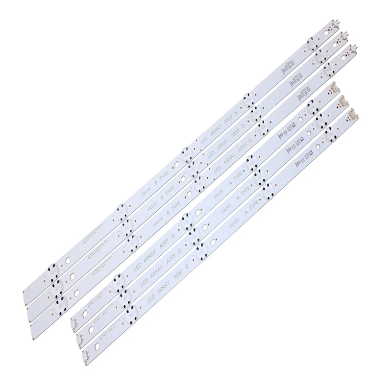 Новый 30 шт./компл. светодиодный подсветка полосы для LG 49UJ701V 49UJ65 A B Тип 17Y 49UJ65_A_27