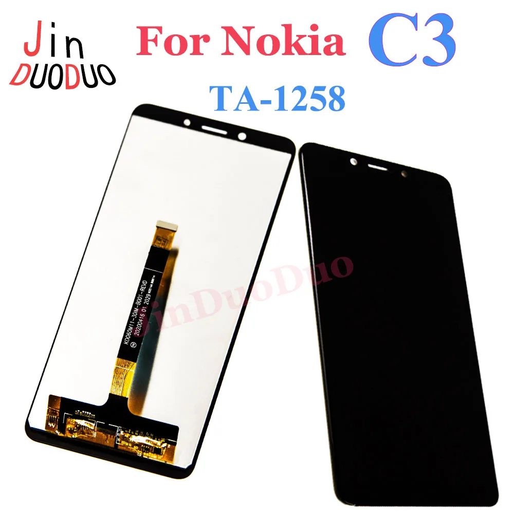 

5.99'' Screen For Nokia C3 LCD Display Touch Screen Digitizer Assembly For Nokia C3 Lcd Replacement