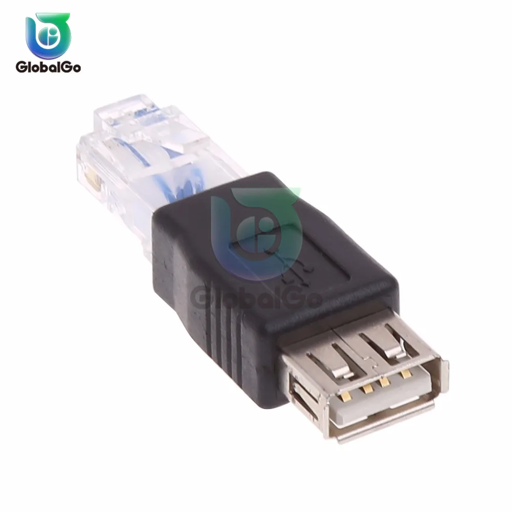 

5pcs/Lot USB Type A Female To RJ45 Male Router Socket Plug Adapter