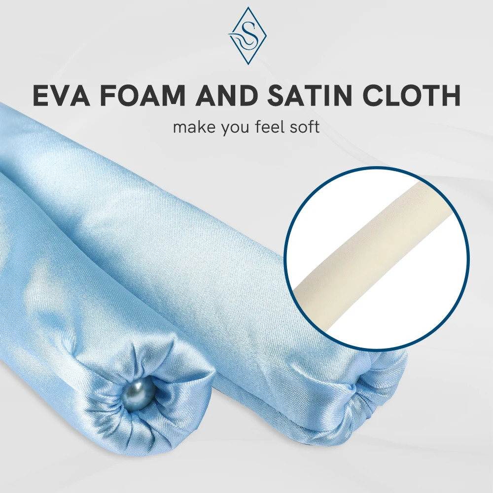 Плойка для завивки волос без нагрева мисс Салли шёлковый ролик мягкая сна