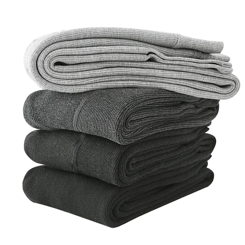 Новые Теплые Длинные Хлопковые женские чулки выше колена осенне зимние