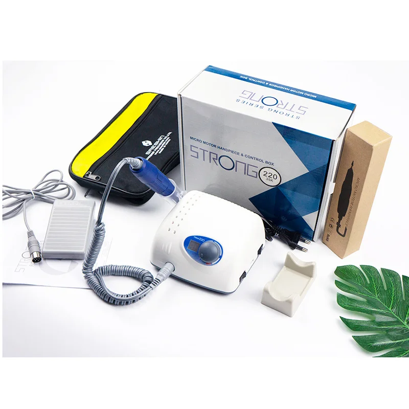 35000 об/мин сильный 220 ногтей дрель машина маникюр педикюр Профессиональный резак