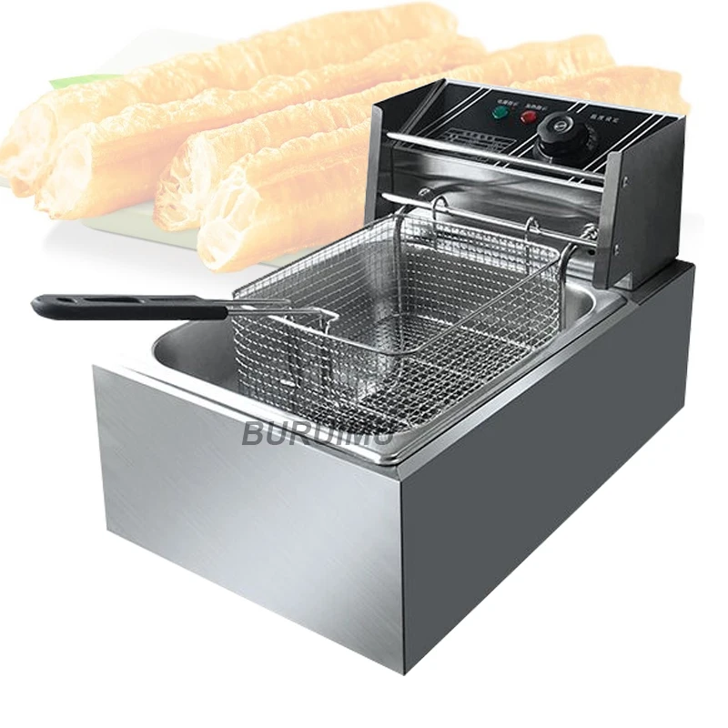 

Electric Deep Fryer French Frie Frying Machine Oven Hot Pot Fried Chicken
