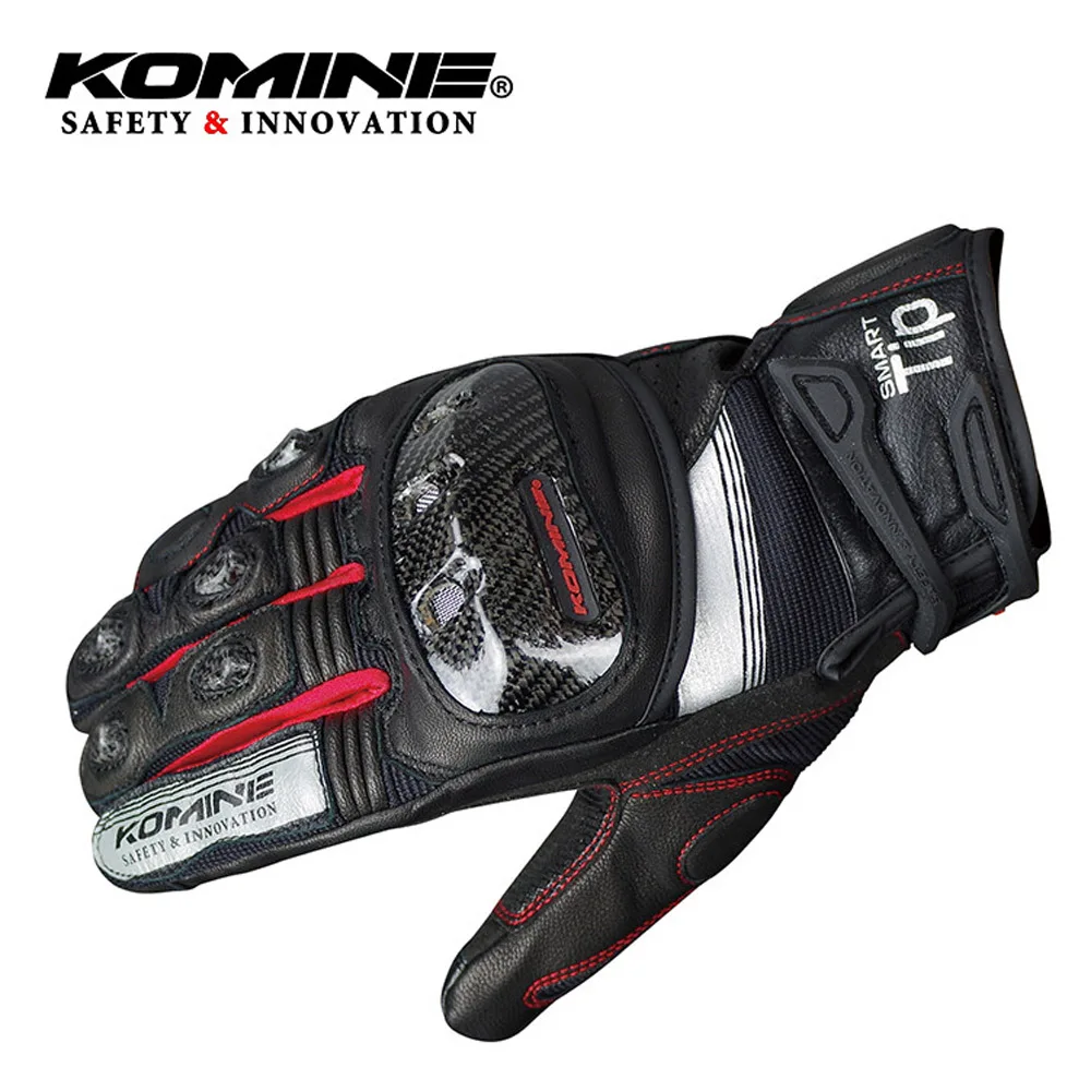 Мотоциклетные гоночные перчатки KOMINE дышащие защита от падения для верховой езды