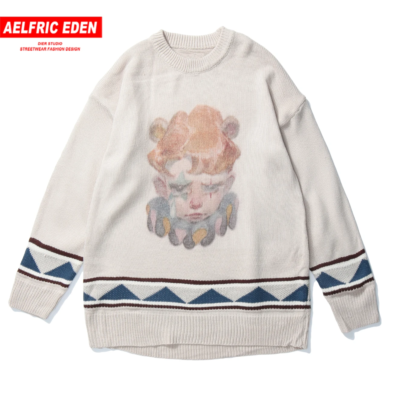 Свитер в уличном стиле для мальчиков и девочек свитер Харадзюку хип хоп пуловер