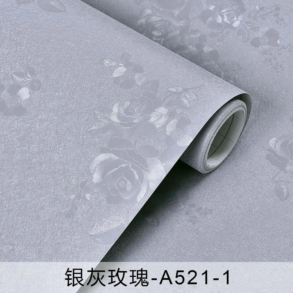 ПВХ обои самоклеющиеся простые однотонные 3d европейские восстановленные