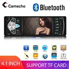 Автомагнитола Camecho, 4,1 дюйма, 1 Din, FM, Bluetooth, с дистанционным управлением