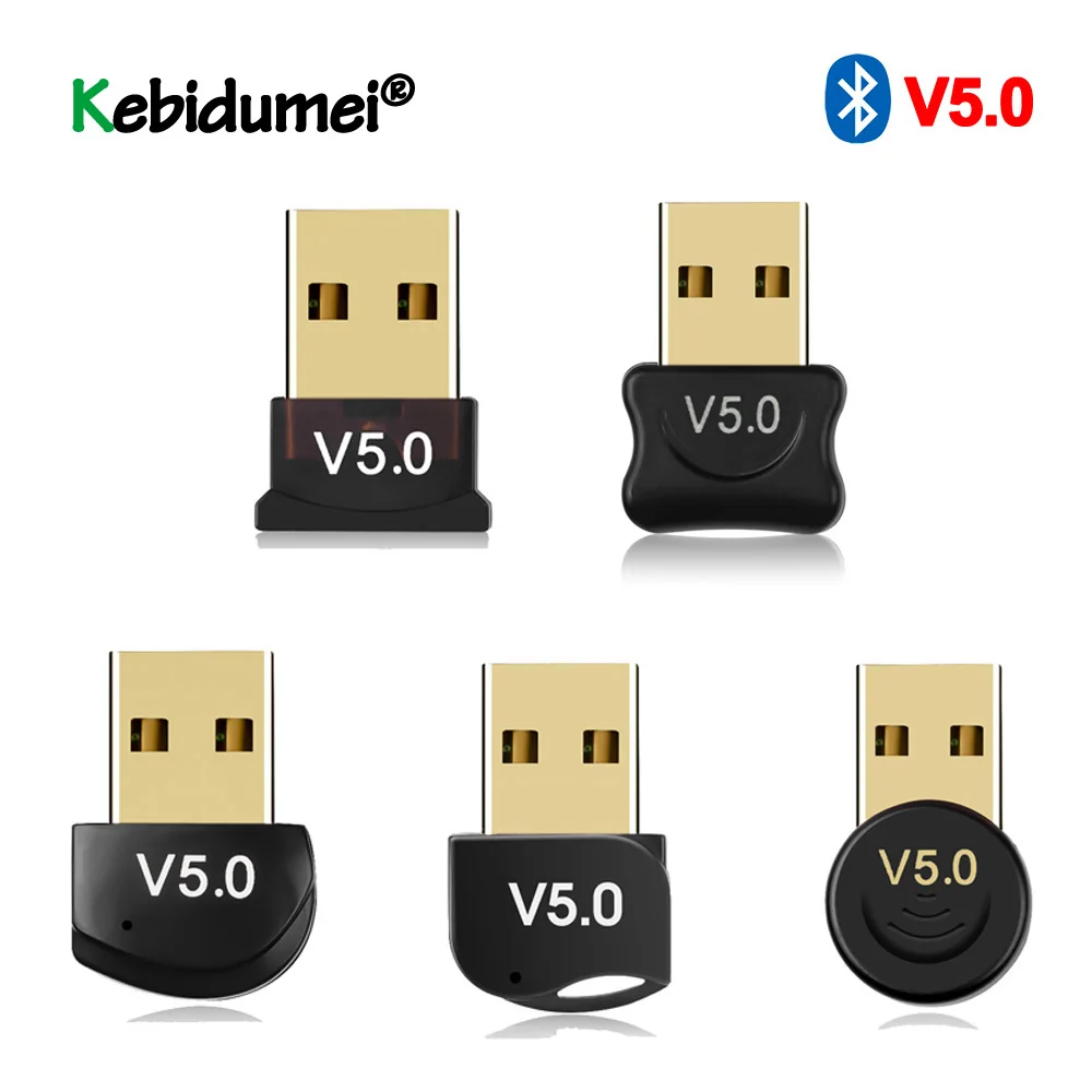 Портативный Bluetooth 5 0 адаптер беспроводной приемник различные USB Dongle для ноутбука