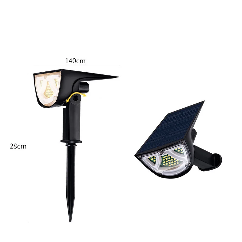 

New Type of Solar Lamp Outdoor Solar Floor Lamp Landscape Garden Lamp Lawn Lamp Led Wall Lamp