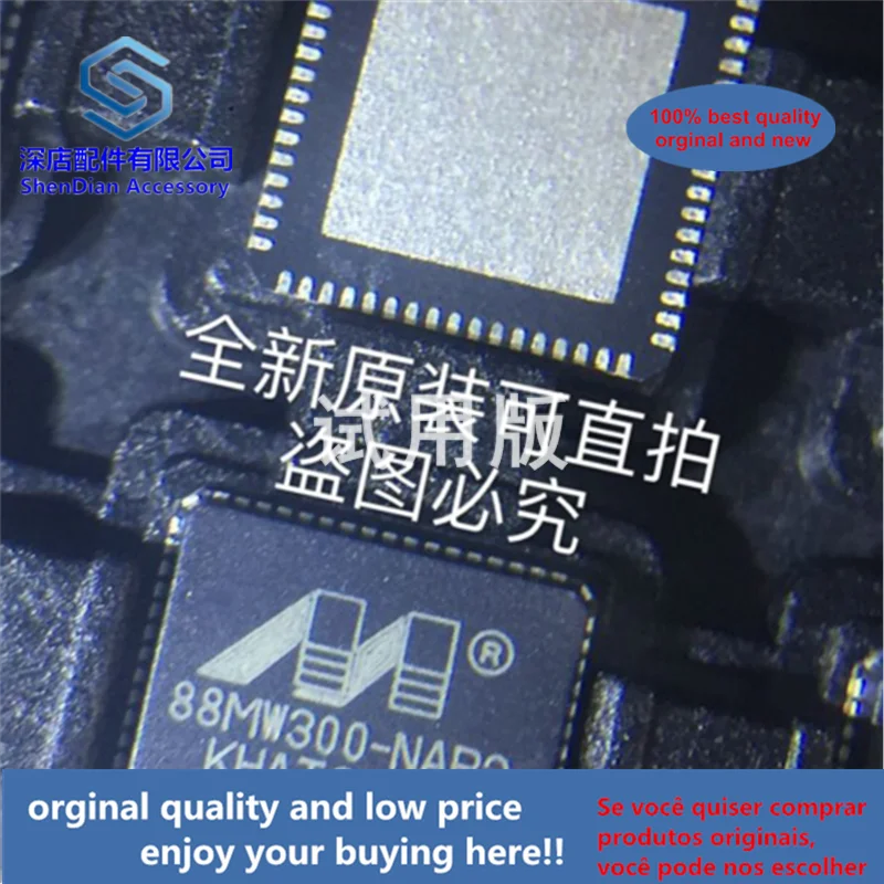 1 шт., 100% качественный Оригинальный Новый 88MW300-NAP2 QFN68 88MW300 88MW300-A1-NAP2P, лучшее качество 1 шт., 100% качественный Оригинальный Новый 88MW300-NAP2 QFN68 88MW300 88MW300-A1-NAP2P, лучшее качество
