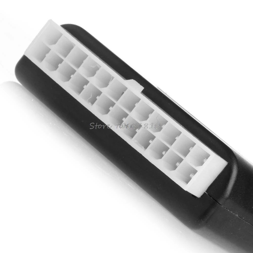 Цифровой ЖК блок питания тестовый er многофункциональный компьютер 20 24 Pin Sata LCD PSU HD