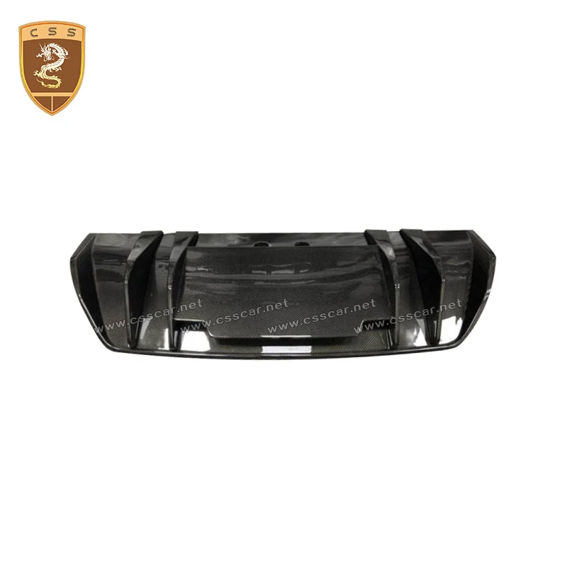 Комплект кузова из углеродного волокна для Audi R8 передний и задний диффузор губ