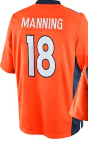 

Stitch Denver Peyton Manning Orange Men Women Kid Youth Vapor Limited Jersey