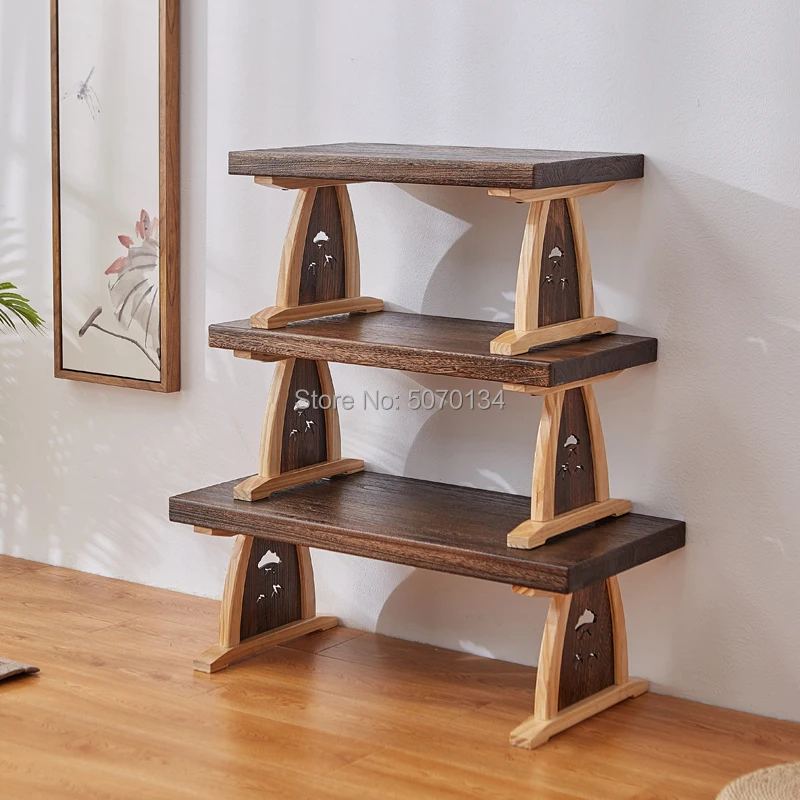 Новый Собранный чайный столик/компьютерный стол прямоугольный деревянный