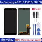 5,6 ''OLED дисплей для Samsung Galaxy A8 2018 A530 SM-A530F A530FDS A530N A530W ЖК-дисплей и сенсорный экран дигитайзер в сборе