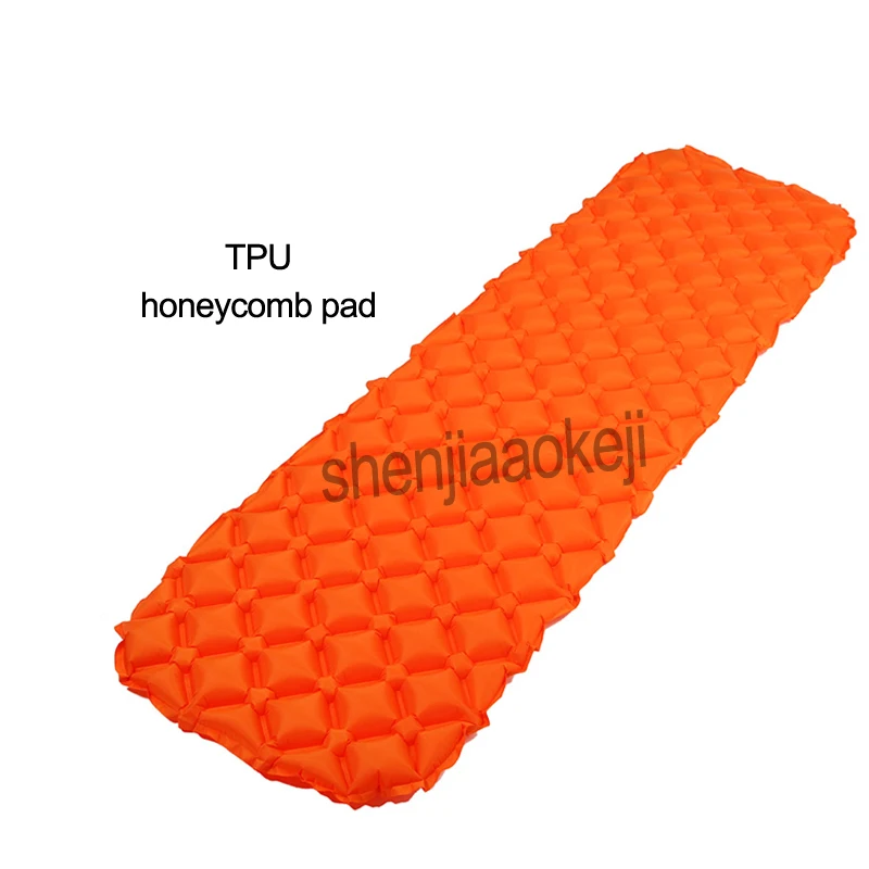 

TPU Inflatable Cushion Outdoor Camping Moisture-proof Beach Mat Portable Folding Outdoor Camping Mat Air Mattress Sleeping Pad