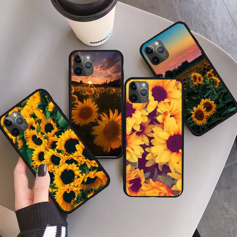 

Sunflower flower plant Phone Case For iphone 12 11 13 7 8 6 s plus x xs xr pro max mini