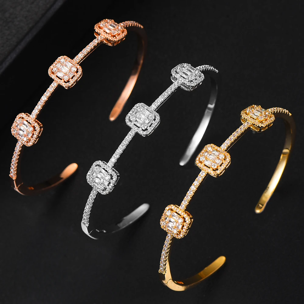 Missvikki модный роскошный Штабелируемый Браслет манжета для женщин Свадьба полный