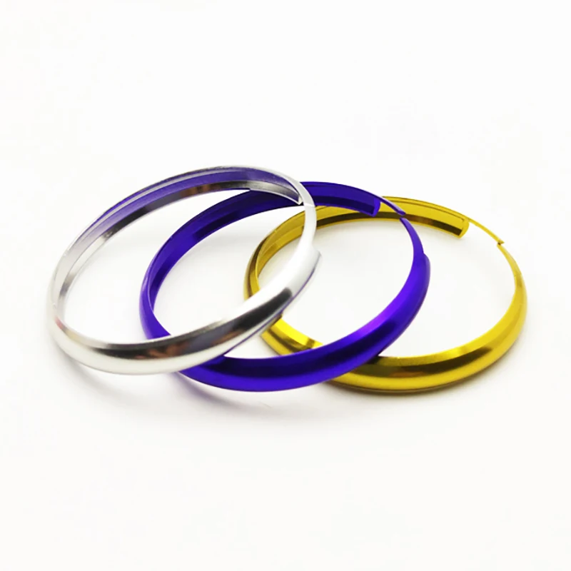 1 шт. корпус автомобильного ключа из алюминиевого сплава кольцо для ключей