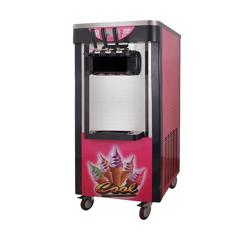 

Hot Sale Gelato Table Top Mini Soft Ice Cream Milkshake Vending Machine 3 Flavors Ice Cream Maker 36-42L / H