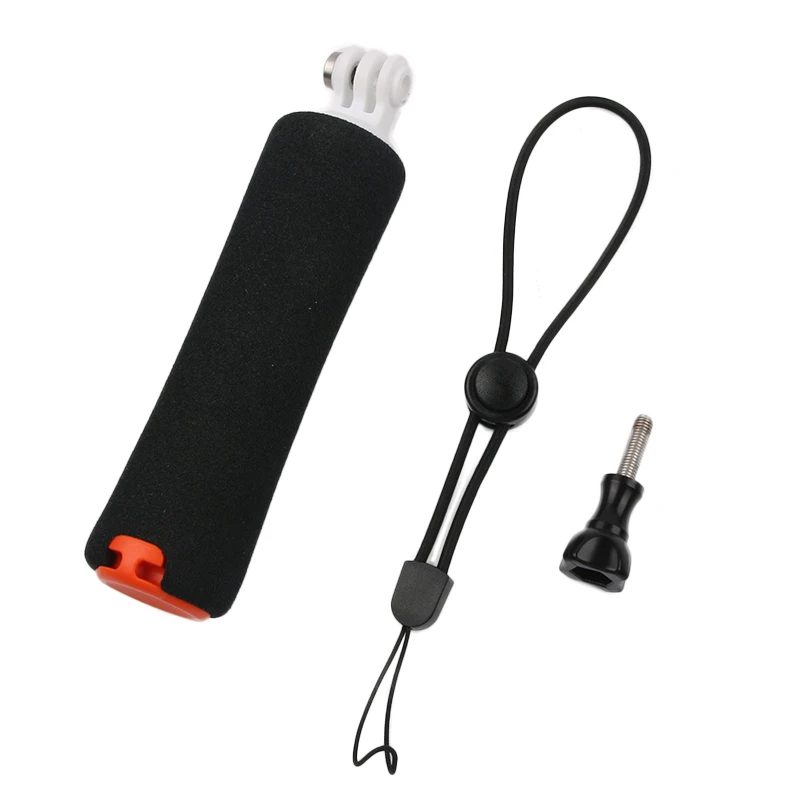 Floaty плавучий пенопластовый ручной держатель ручки + Винт для GoPro Hero 8 7 6 5 4 3 2 1 XIAOMI YI