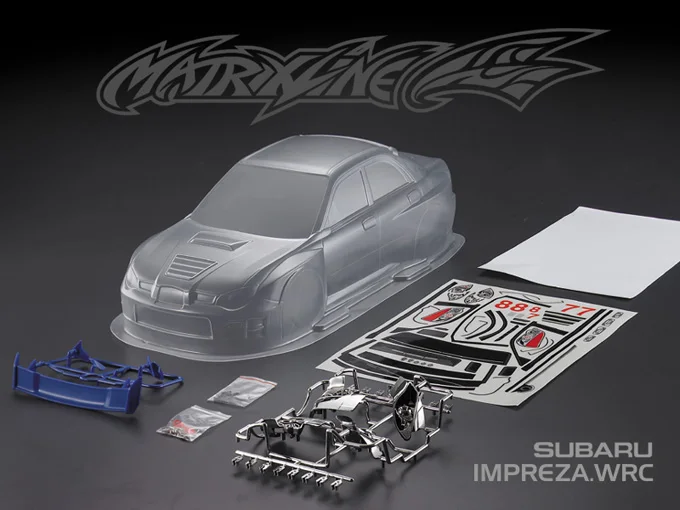 

1set IMRREZA WRX 9 WRC drift RC Rally PC body shell 190mm width Transparent clean no painted drift body RC hsp hpi trax Tamiya