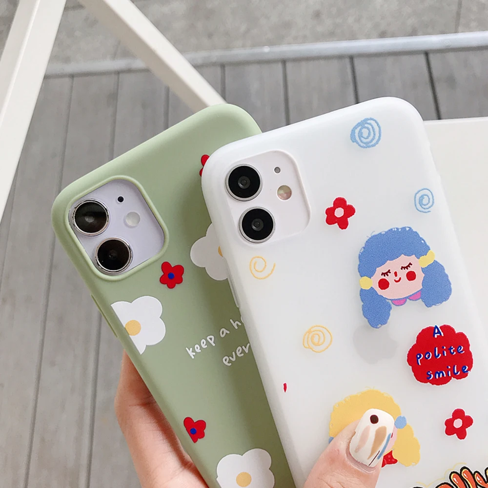 Flowers Clear Phone Case For Huawei P40 P30 P20 Pro Lite Mate 30 20 Honor 10 8X 7X Nova 3 5i Cover Soft Matte | Мобильные телефоны
