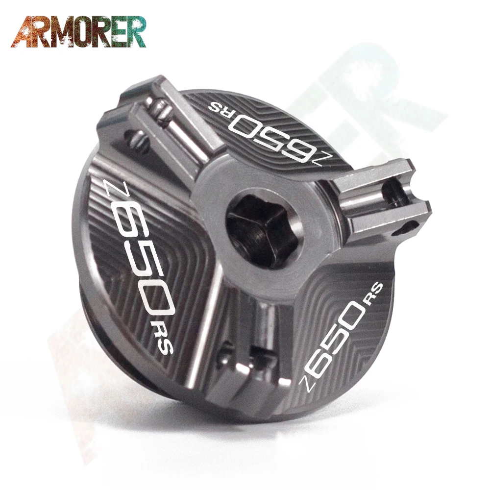 Мотоциклетные аксессуары для KAWASAKI Z 650RS Z650 RS Z650RS 650 M20*2.5 Крышка корпуса картера с винтом для заливки моторного масла.