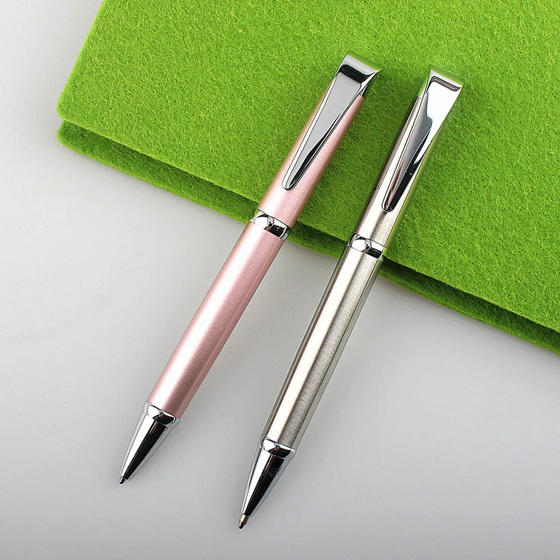 

2 шт., шариковая ручка со средним наконечником, из нержавеющей стали