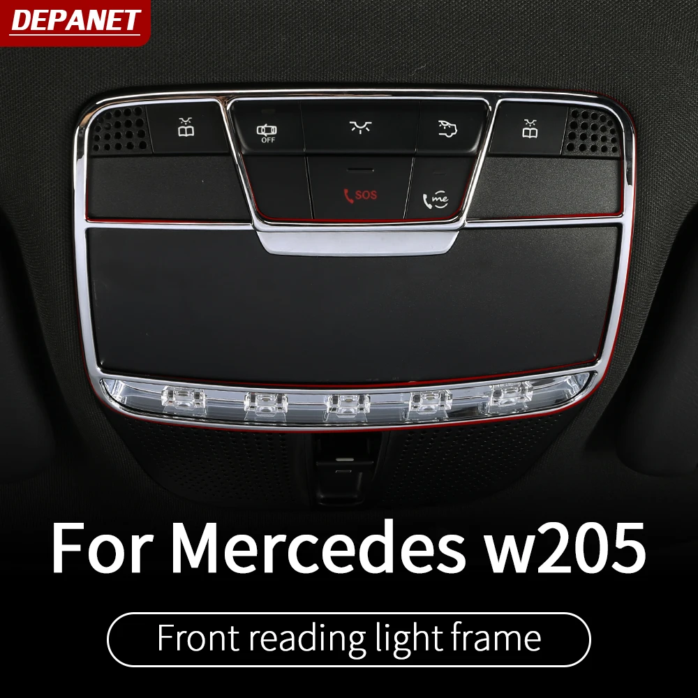 Чтение светильник полосы для Mercedes w213 amg w205 amg/glc x253 купе mercedes c class аксессуары