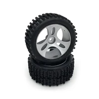 rubber rc racing tires metal wheel rim vehicle toy spare parts truck wheel tires for wltoys a959 118 rc crawler car