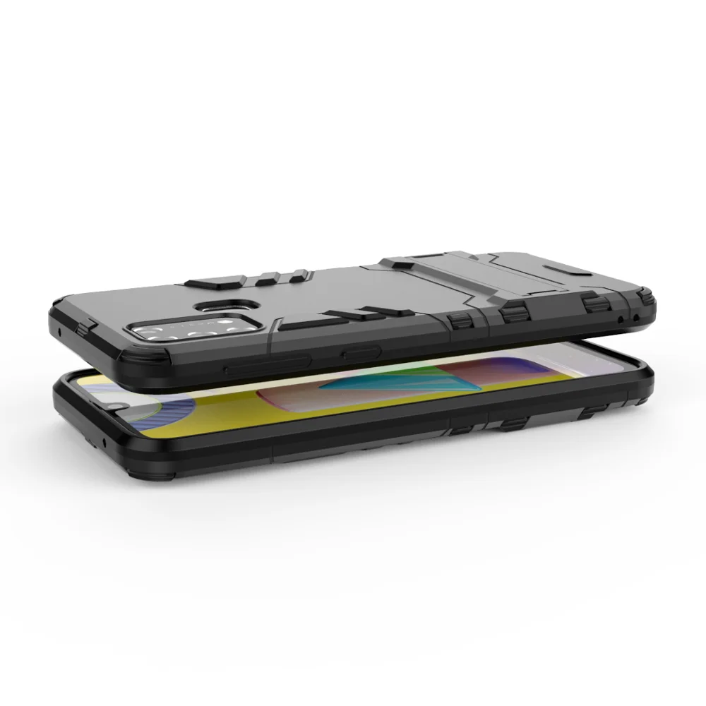 OUDINI противоударный чехол-накладка с подставкой для Samsung Galaxy M31 M21 | Мобильные