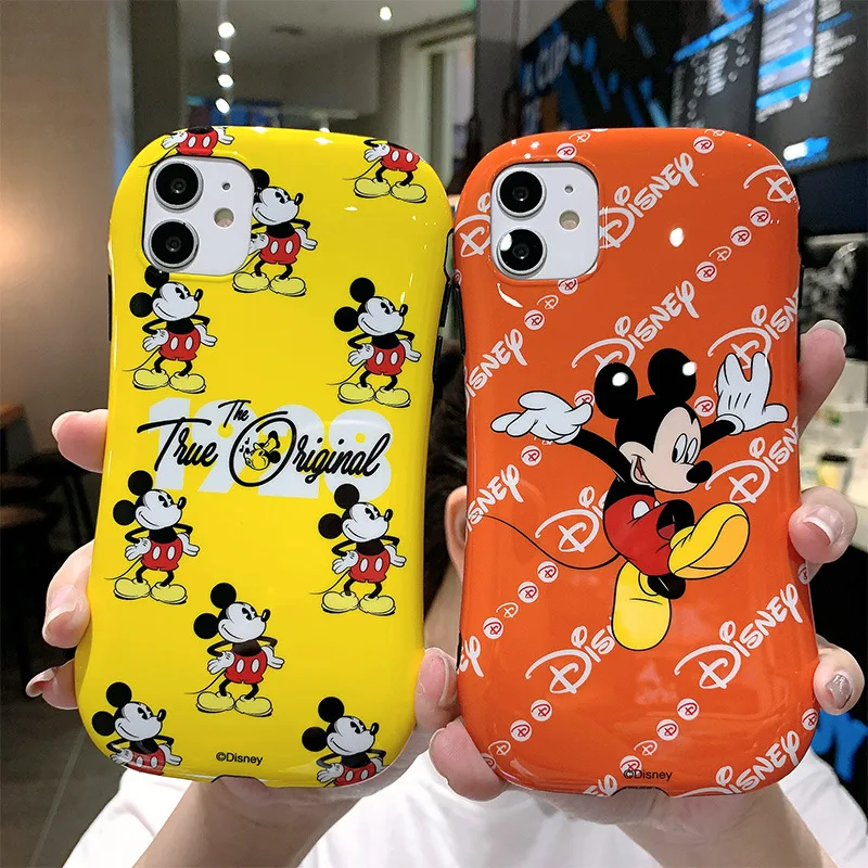 

Disney original for iPhone 11 phone case protective cover 7 / 8P / X / XR / XS / XSMAX / 11promax cute Mickey mobile phone case